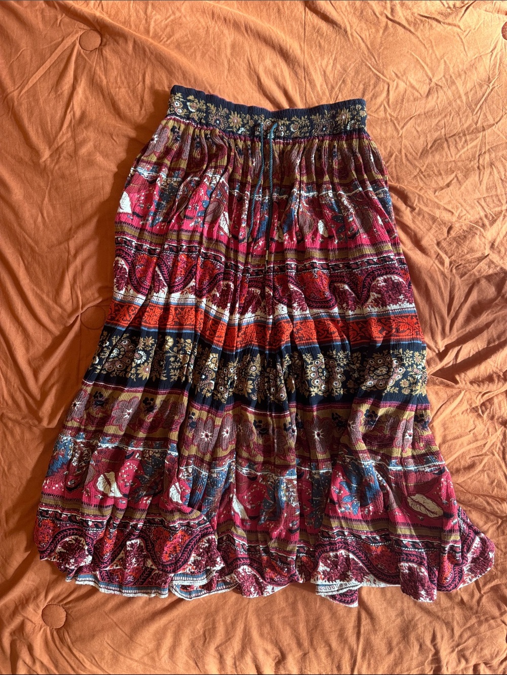 Notations Medium Boho Pattern Women’s Long Skirt